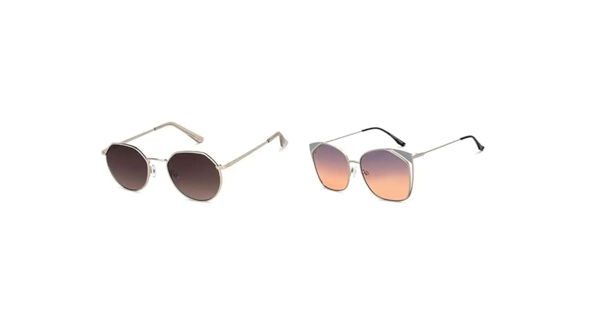 VINCENT CHASE EYEWEAR Unisex Vincent Chase Couple Hexagonal Sunglasses 