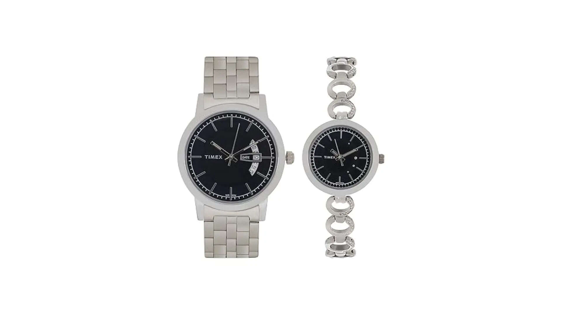 TIMEX Analog Dial Unisexs Men Women Pair Watches