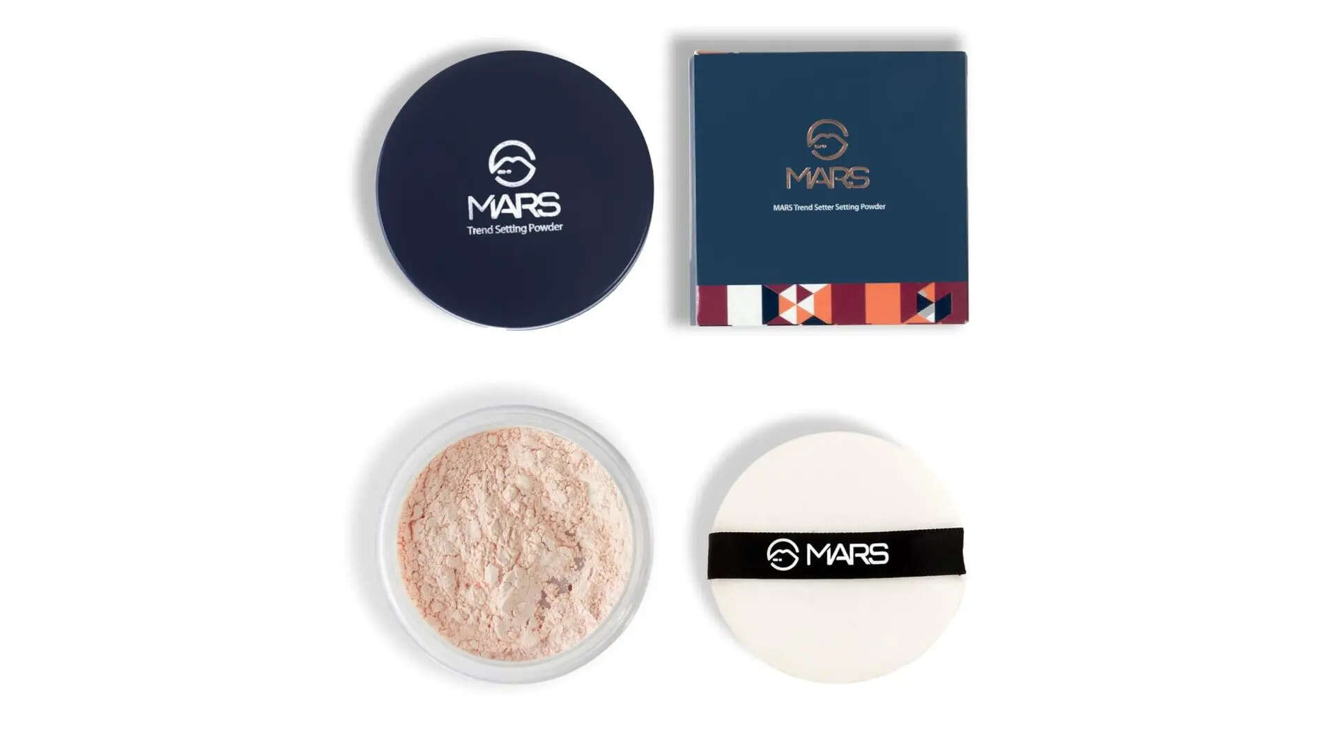 Step 4 Lock the Makeup-MARS Trend Setting Loose Powder 