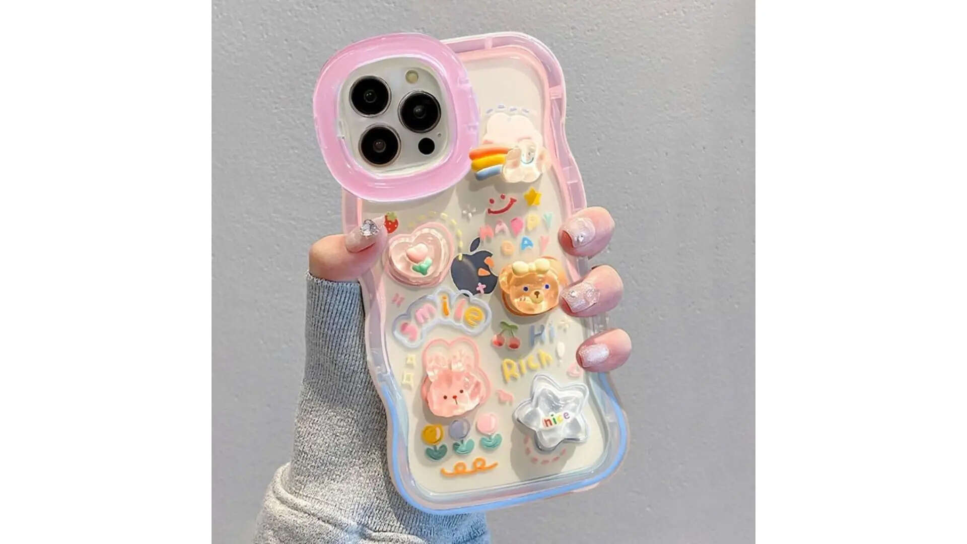 COVERLY 3D Cute Creative Phone Cover 