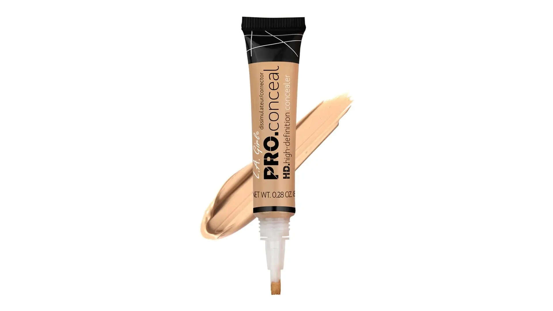 LA GIRL Hd Pro Natural Full Coverage Concealer- Creamy Beige