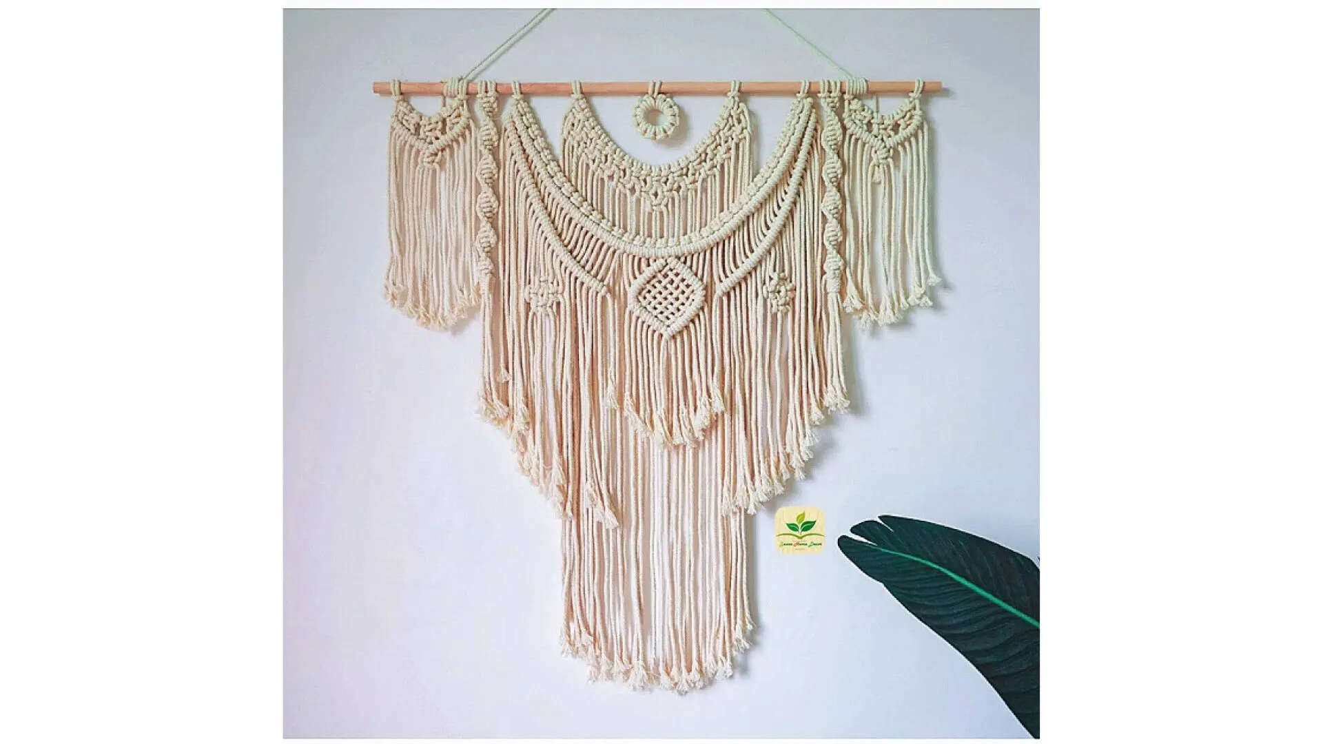 Boho Decor Pick Zazza Home Decor - Large Macrame Wall Hanging