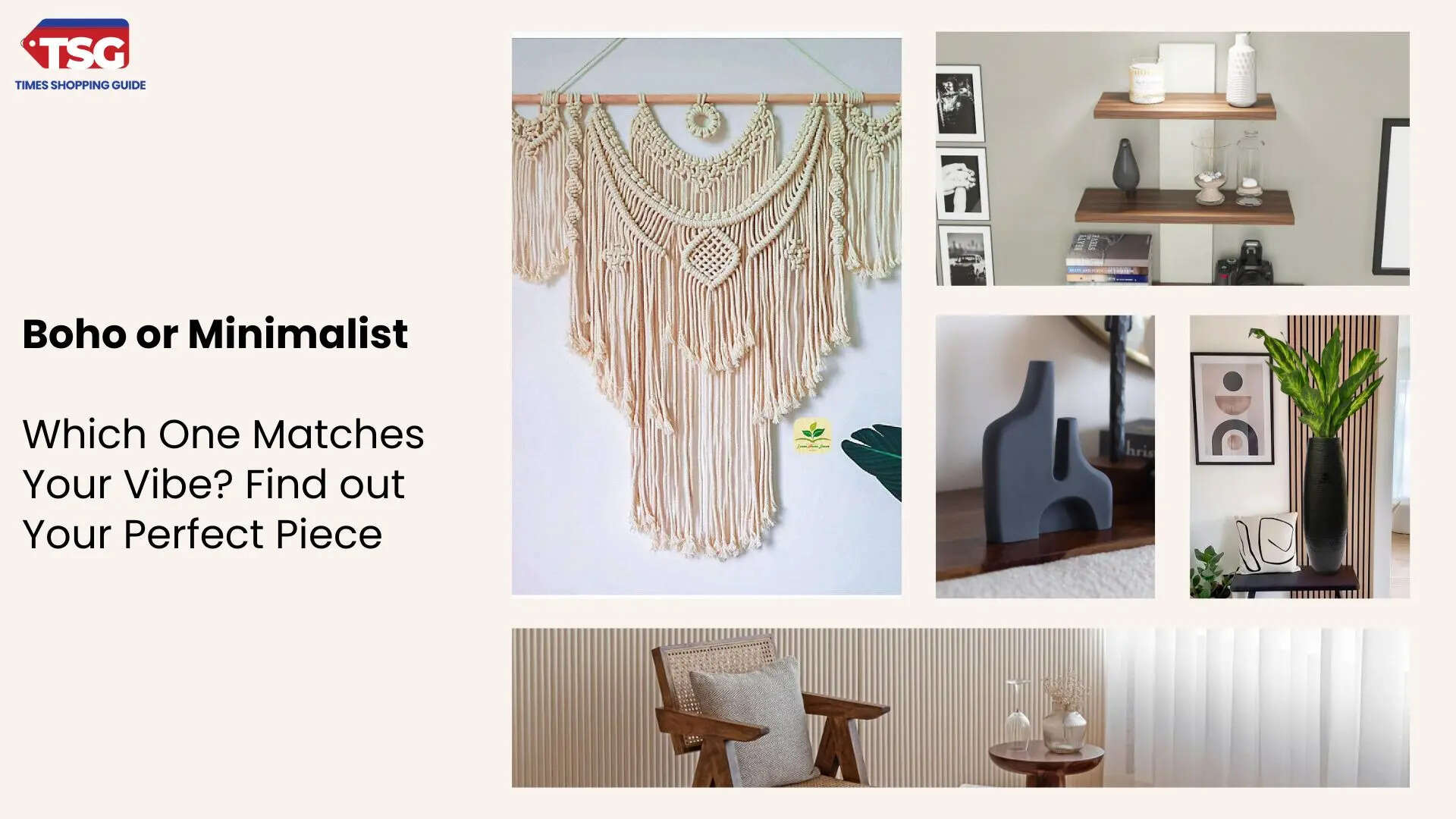 Explore stunning Boho and Minimalist Decor Pick for Your Happy Place