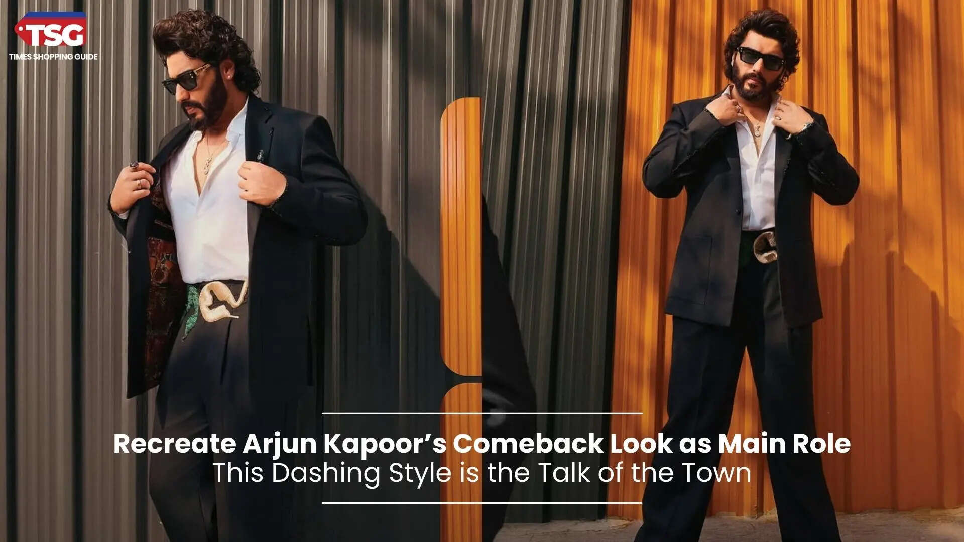 Recreate Arjun Kapoors Dapper Look