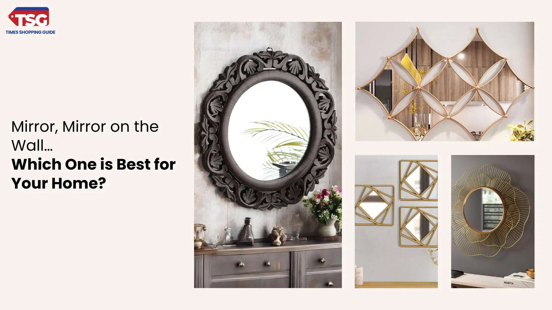 Stylish Mirrors for Your Home Makeover