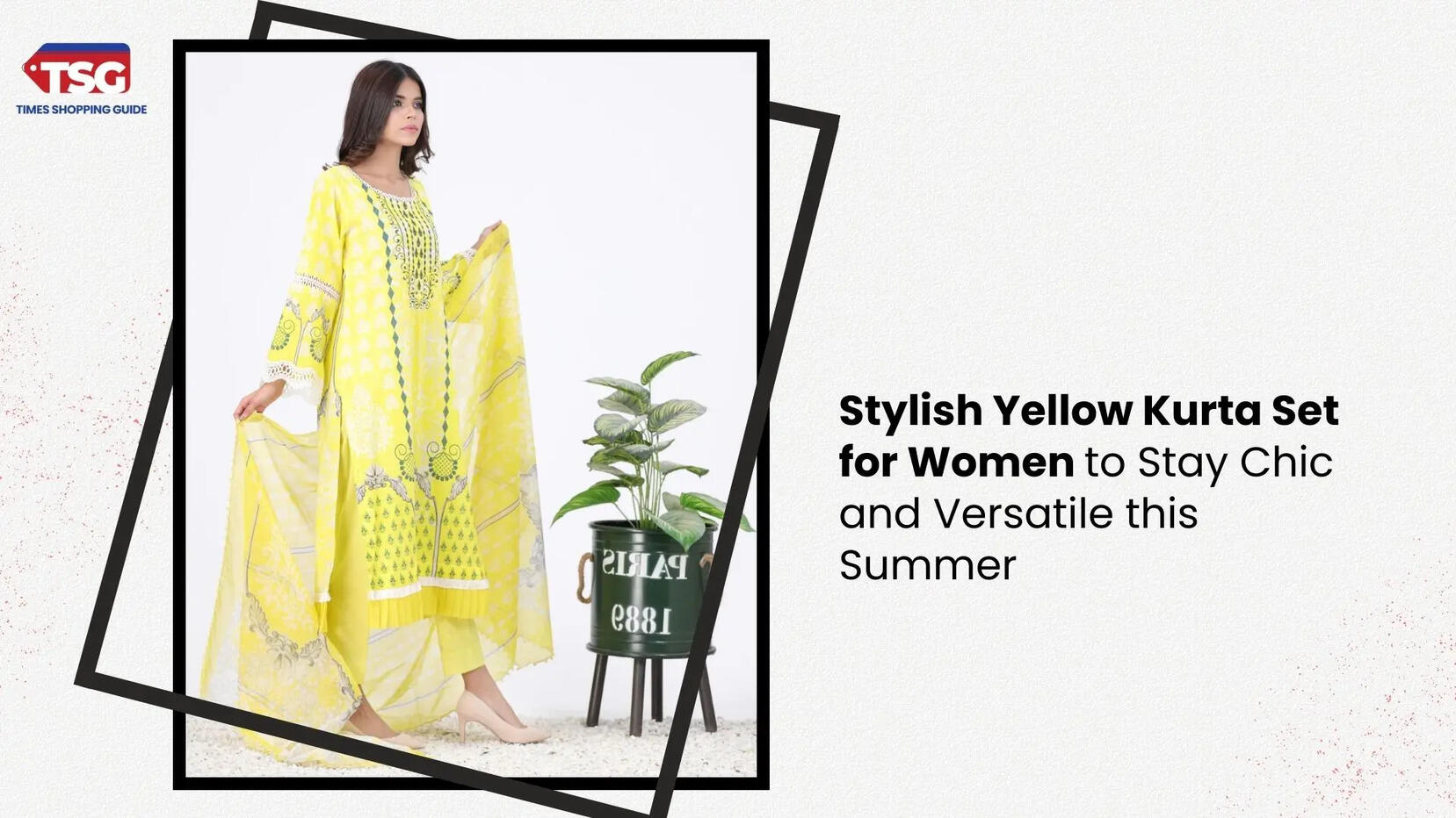 Stylish Yellow Kurta Set for Women to Stay Chic and Versatile this Summer