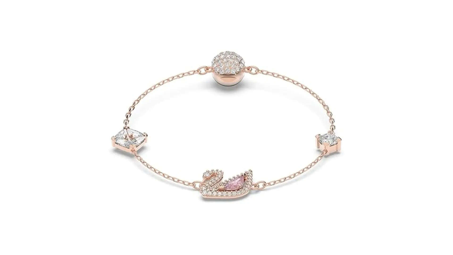 SWAROVSKI Women Dazzling Swan Bracelet