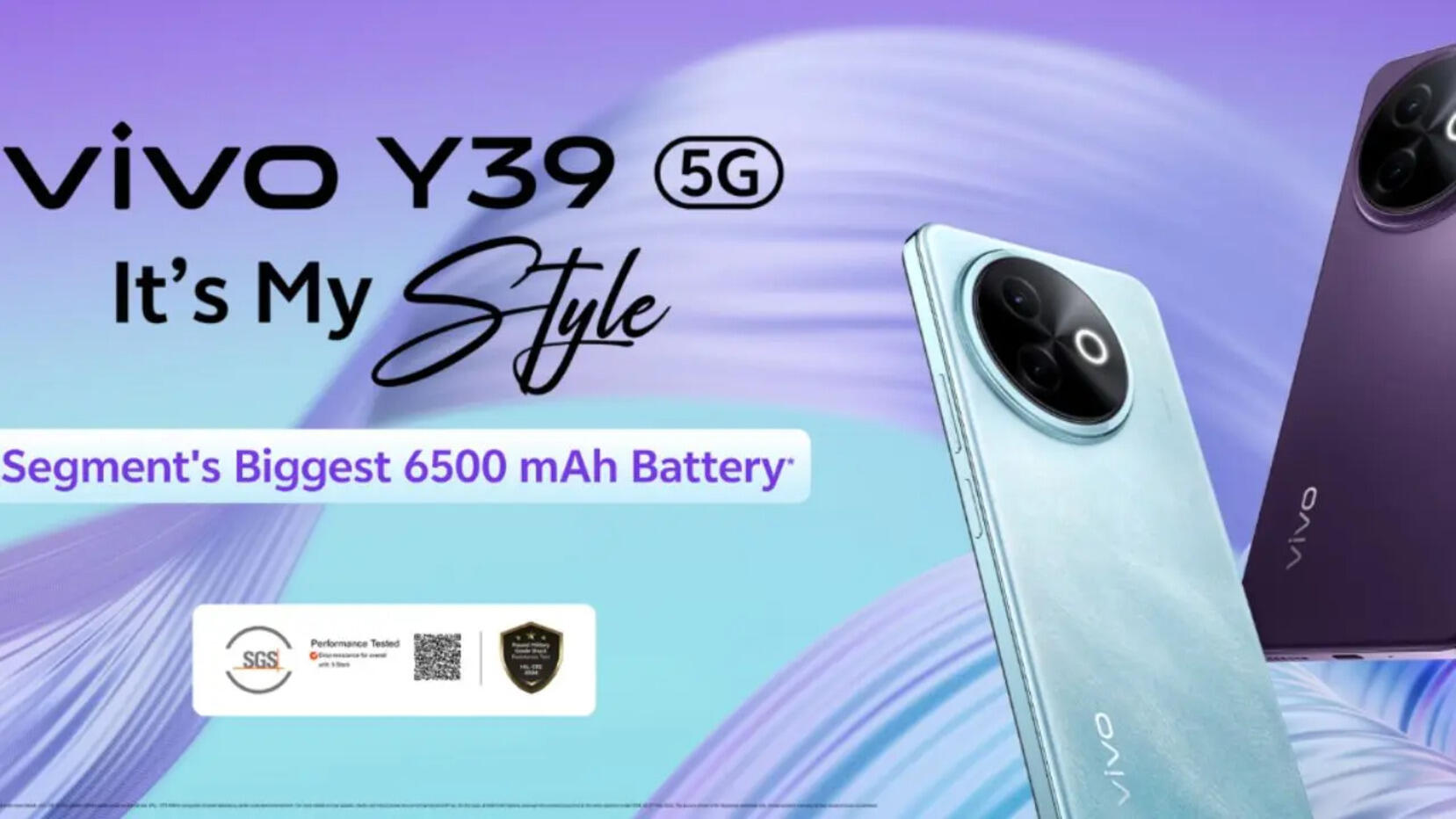 Vivo Y39 5G Smartphone Launched in India with 6500mAh Battery Price and Specifications