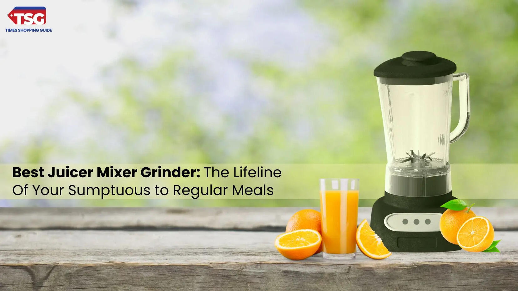 Best Juicer Mixer Grinder The Lifeline Of Your Sumptuous to Regular Meals