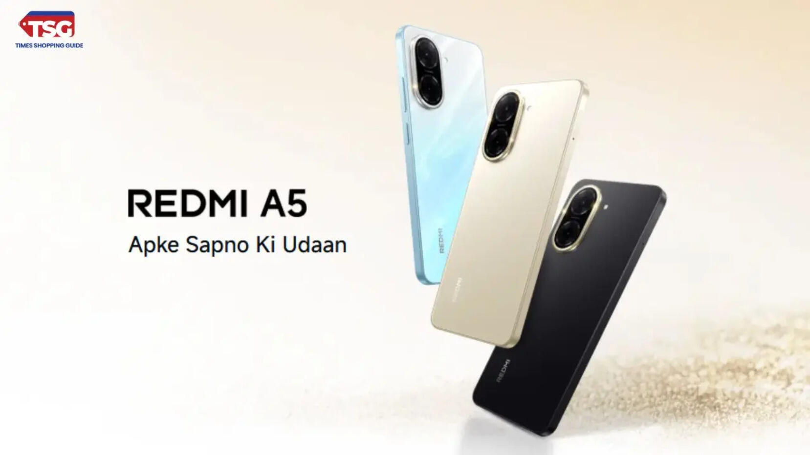 Redmi A5 Launched in India with 5200 mAh Battery and 32MP Camera All Details