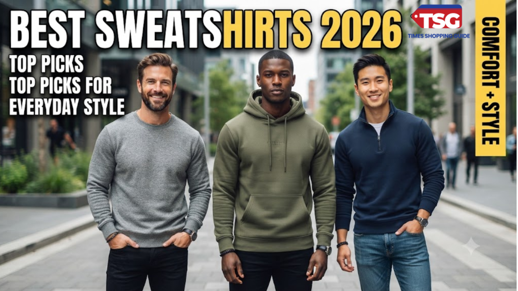 Best Sweatshirts for Men in 2026 Top Comfortable and Stylish Picks for Everyday Wear