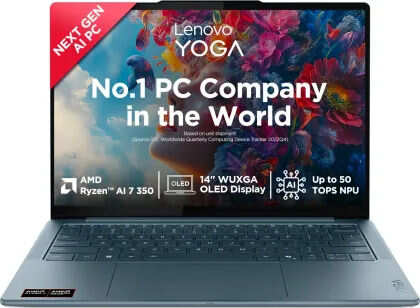 Lenovo Yoga Slim 7 14AKP10 83JY000UIN Laptop (Ryzen AI 7 350/ 32GB/ 1TB SSD/ Win11 Home)