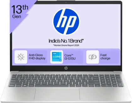 HP 15 (13th Gen Intel Core i3-1315U, 16GB RAM, 512GB SSD)