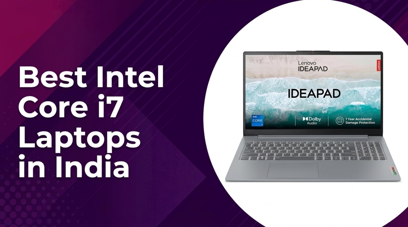 Best Intel Core i7 Laptops in India Powerful Performance for Professionals