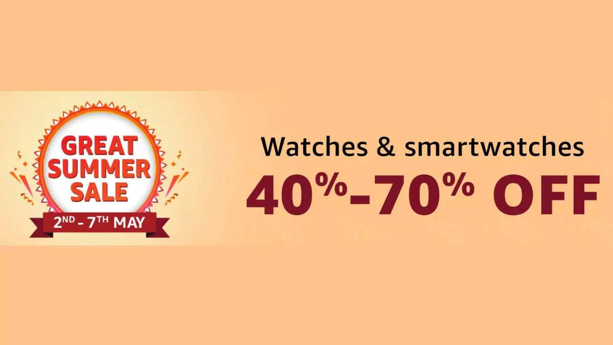 Amazon Great Summer Sale offers Best Smartwatches at Up to 70% Price Drop