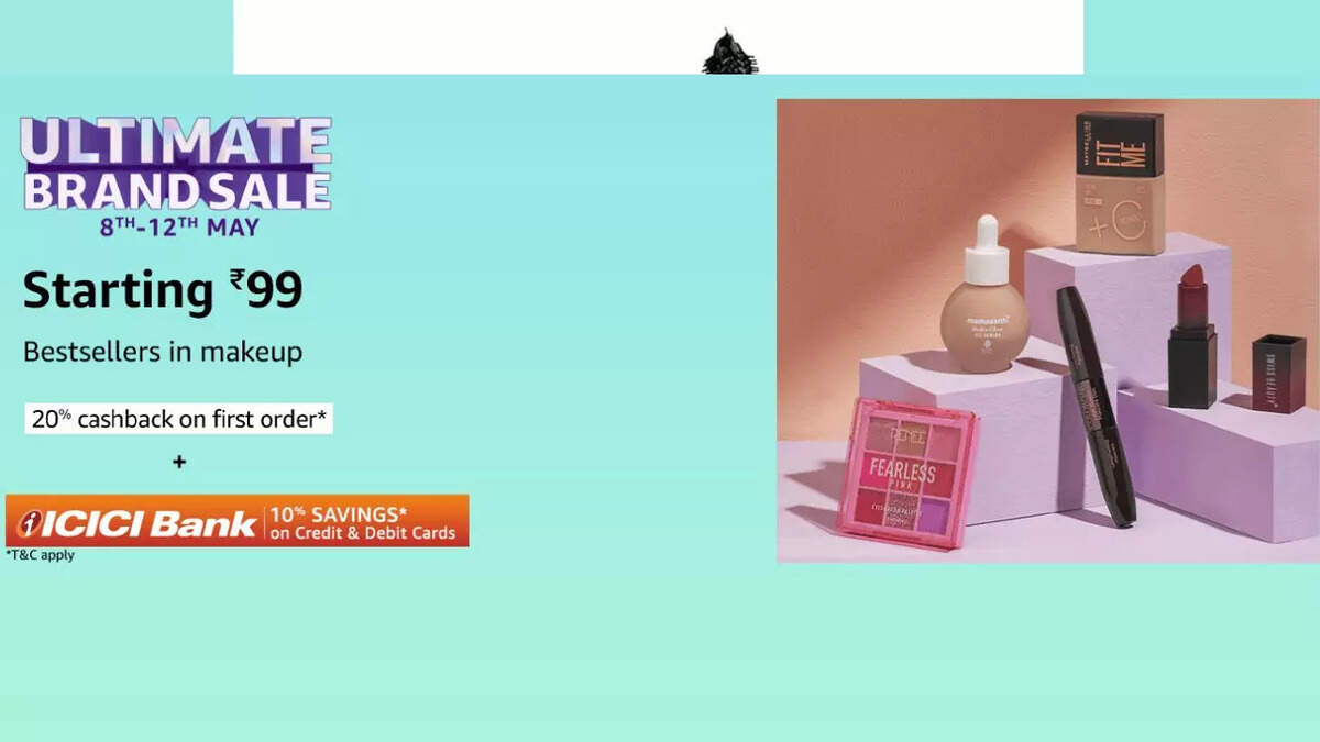 Amazon Unlimited Brand Sale Offers Bestseller Makeup Products From Rs 99