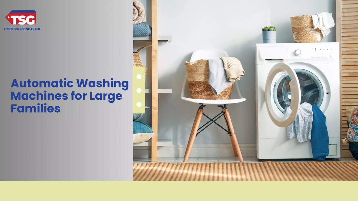 Fully automatic washing machines for large families