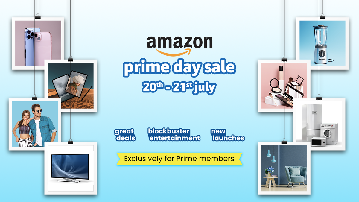 Amazon Prime Day Sale Countdown Begins: Snatch Up To 80% Price Cut on Electronics, Fashion, Beauty, Home, and More