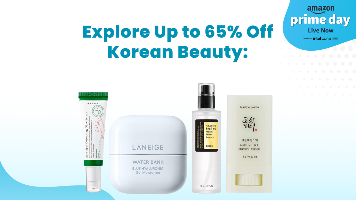 Korean Beauty Products: Amazon Prime Day Sale Up to 50% Off or More!