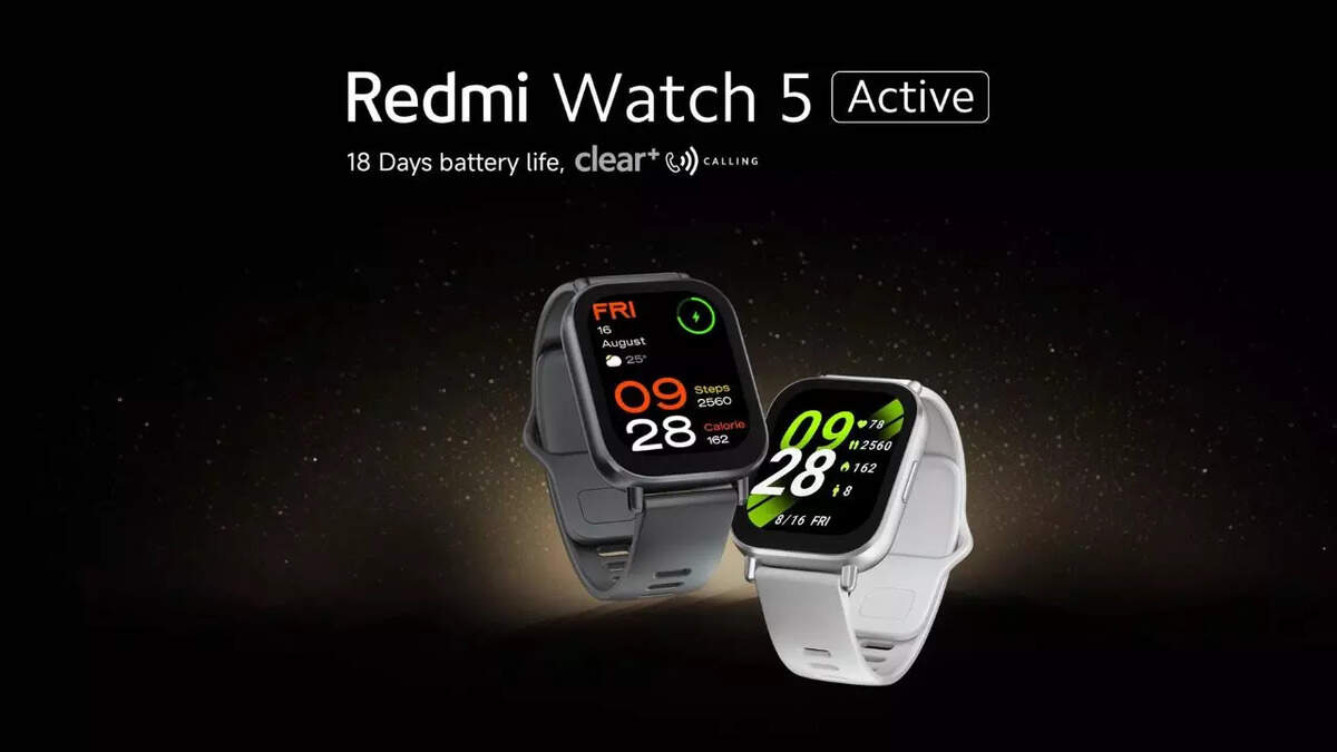 Redmi Watch 5 Active Launched in India with Bluetooth Calling and Up To 18 Days of Battery Life