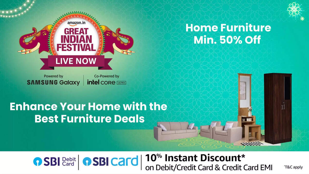 Furniture Deals starting at min. 50% off