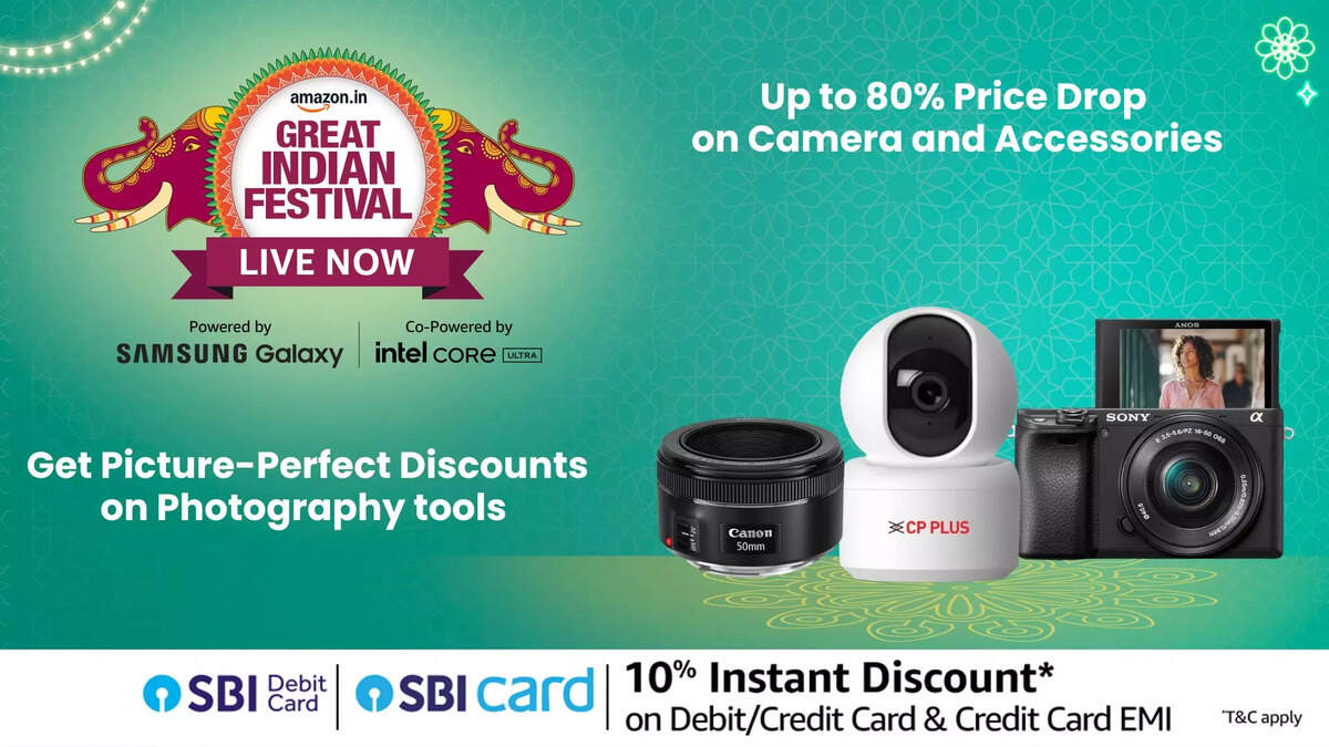 Up to 80% off on camera and accessories