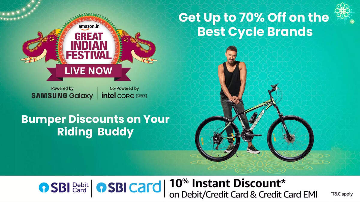 Amazon Sale 2024: Get Up to 70% Off on the Best Cycle Brands on Great Indian Festival Sale