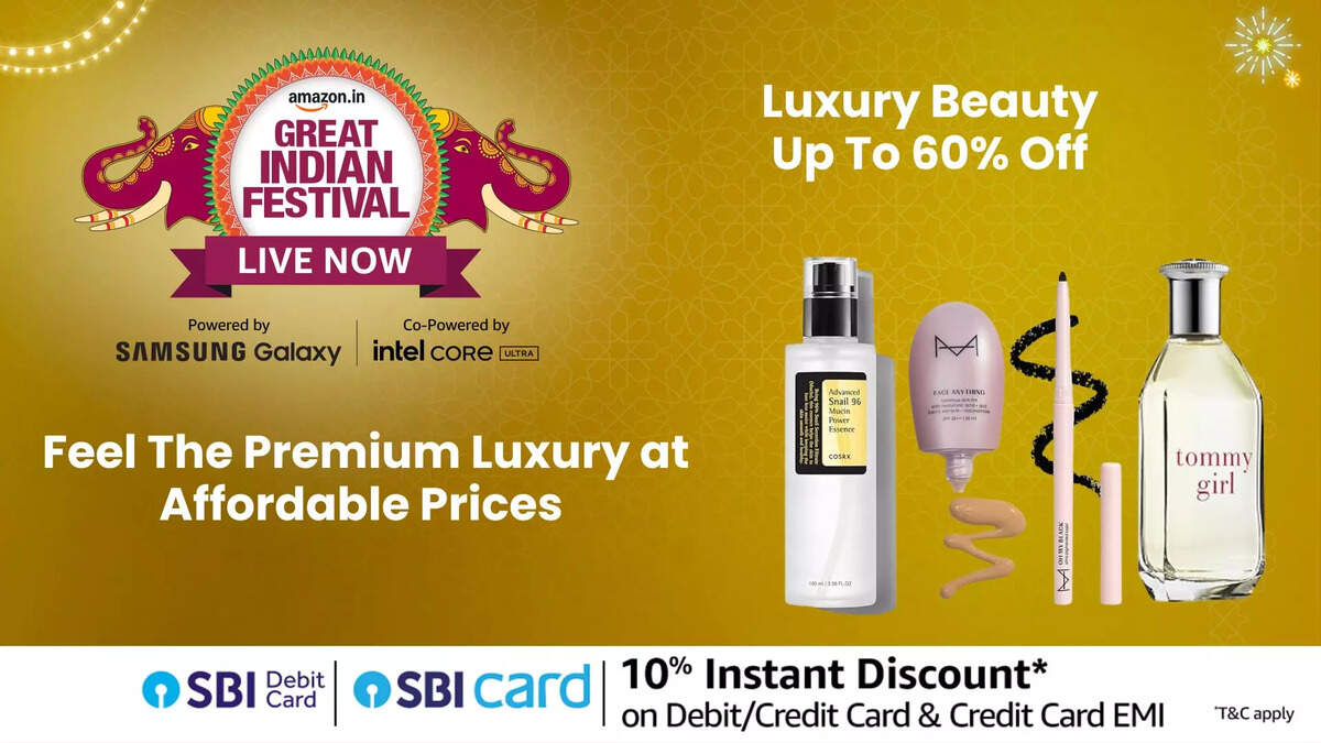 luxury beauty at up to 60% off