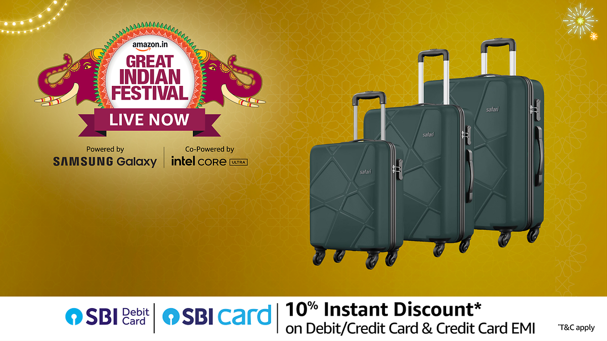 Must-Have Luggage from the Amazon Great Indian Festival Sale 2024