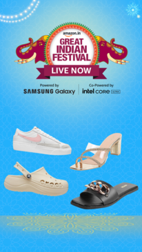 Trendy Footwear at Best Discounts Amazon Great Indian Festival Sale