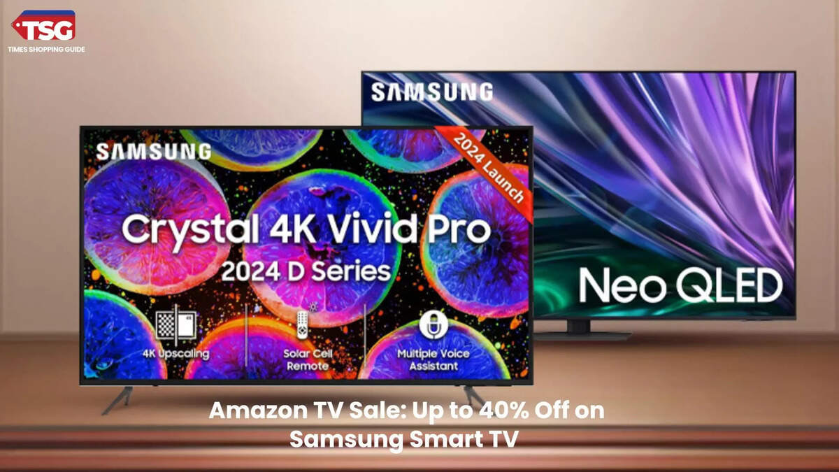 Grab up to 40% discount on Samsung Smart TV
