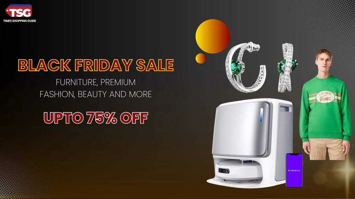 Amazon Black Friday Sale Last Day: Get Premium Fashion & Beauty, Furniture, Electronics and More at up to 75% Off