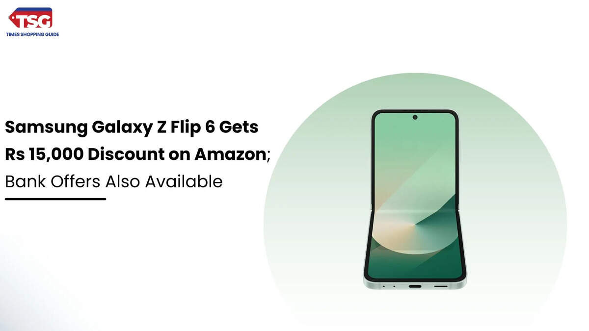 Samsung Galaxy Z Flip 6 Gets Rs 15,000 Discount on Amazon; Bank Offers Also Available