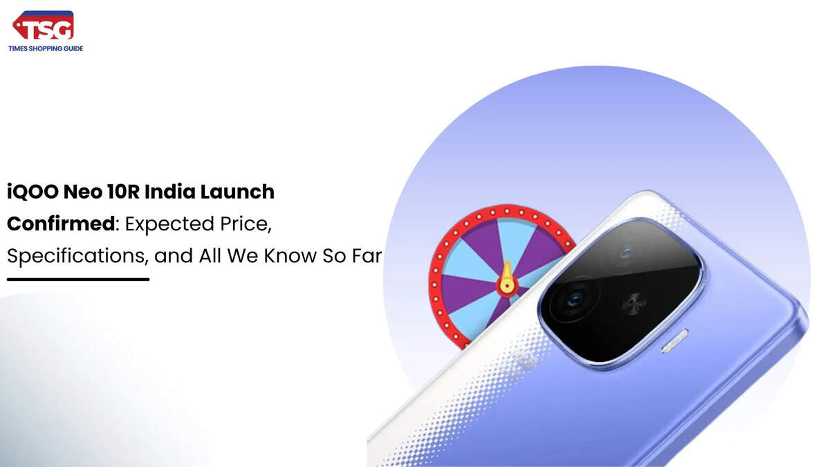 iQOO Neo 10R India Launch Confirmed: Expected Price, Specifications, and All We Know So Far
