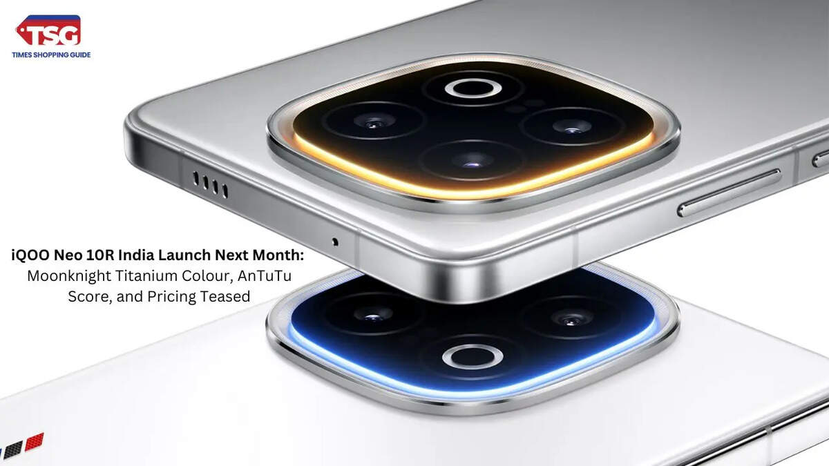 iQOO Neo 10R India Launch Next Month: Moonknight Titanium Colour, AnTuTu Score, and Pricing Teased