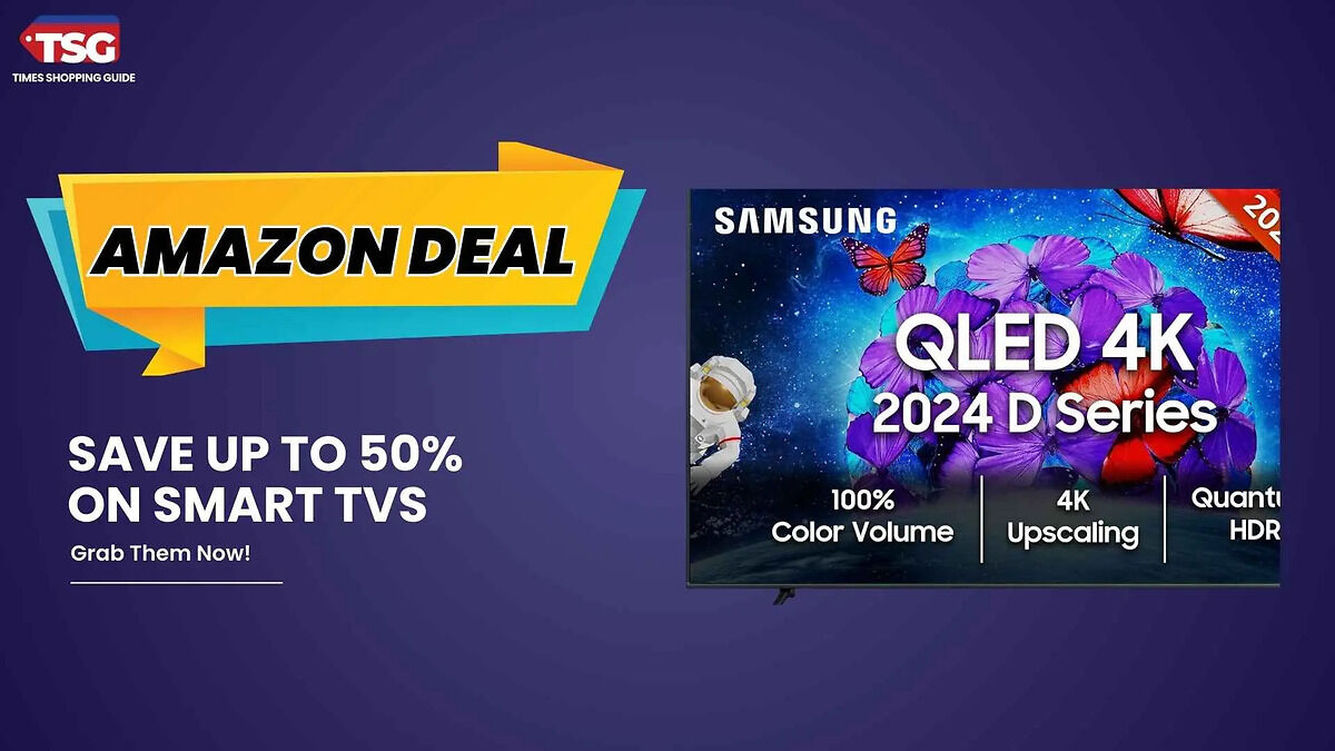 Up to 50% Off on Smart TVs