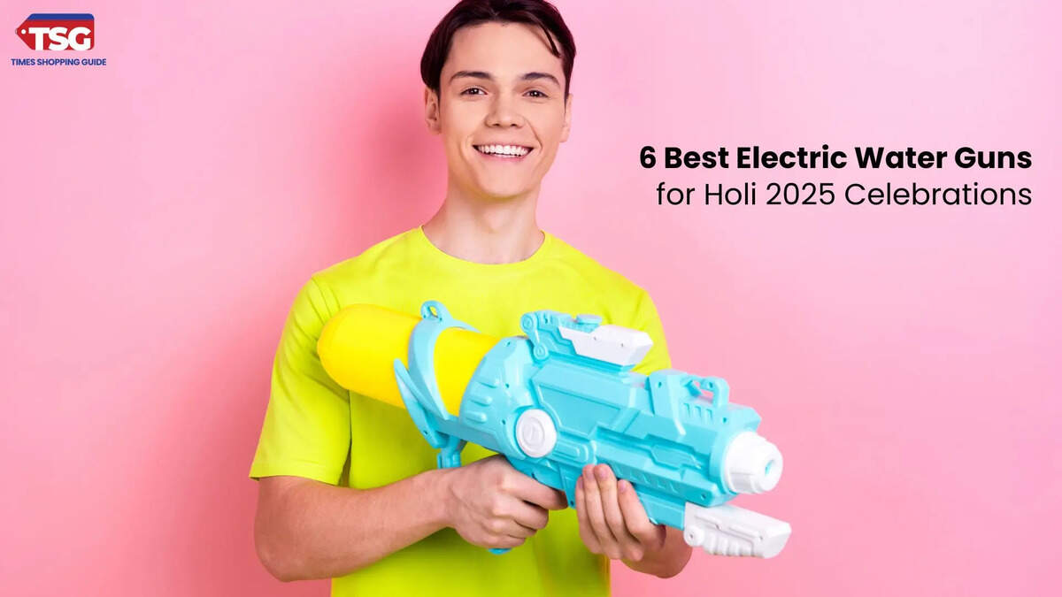 6 Best Electric Water Guns for Holi 2025 Celebrations