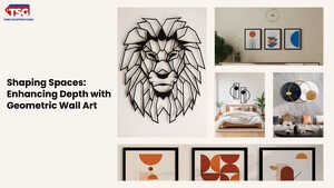 The Art of Angles Elevating Interiors with Geometric Wall Decor