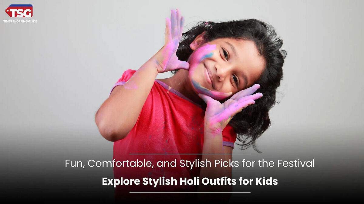 Stylish Holi Outfits for Kids: Fun, Comfortable, and Stylish Picks for the Festival
