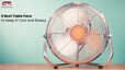 6 Best Table Fans to Keep it Cool and Breezy March 2025