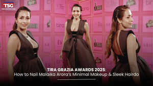 TIRA GRAZIA AWARDS 2025 Recreating Malaika Aroras Minimal Makeup Look and Sleek-Side Swept Hairdo