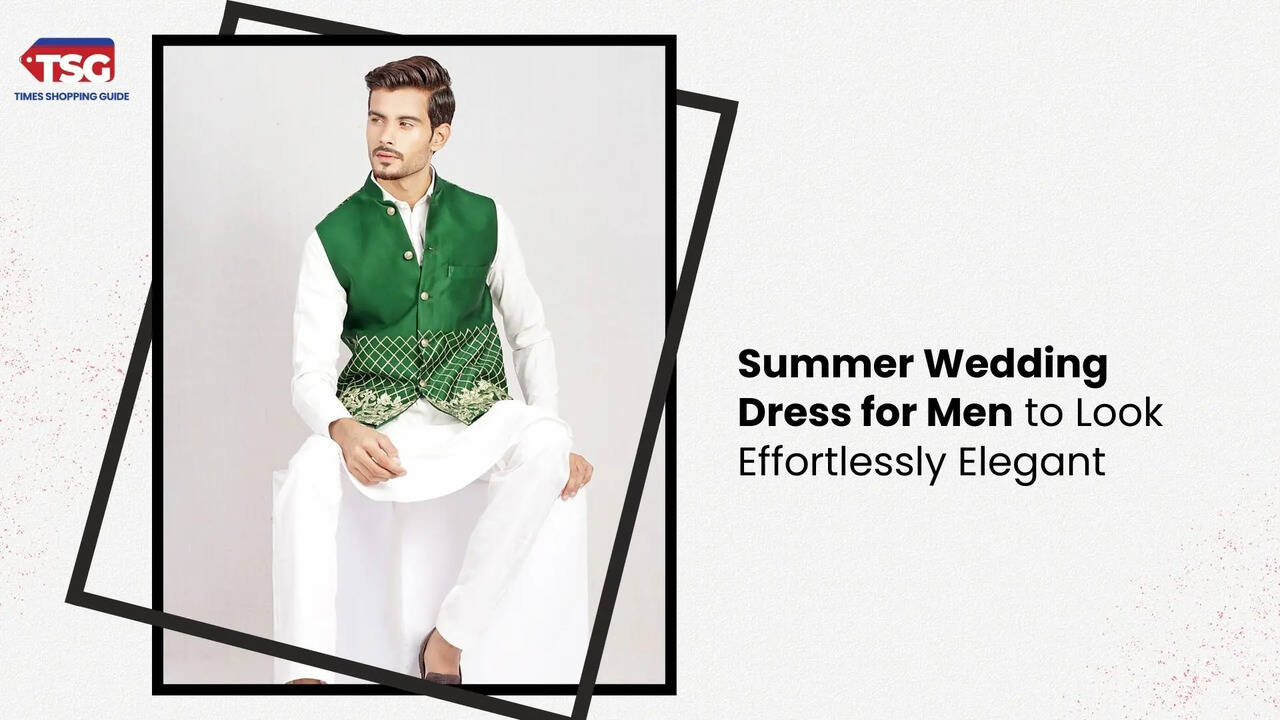 Beat The Heat With These Stunning Wedding Dresses For Men