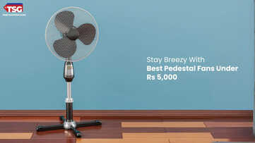 Best Pedestal Fans Under 5000 With Adjustable Speed and Oscillation