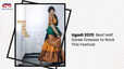Ugadi 2025 Best Half Saree Dresses to Rock This Festival