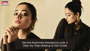 Rashmika Mandannas Effortless Glam Recreate Her Makeup  Sleek Hairstyle