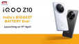 iQOO Z10 Series will Launch in India on April 11 All Details