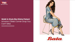 Step Into Style Like Disha Patani Her Favorite Bata Picks Are Now on Amazons Celeb Corner