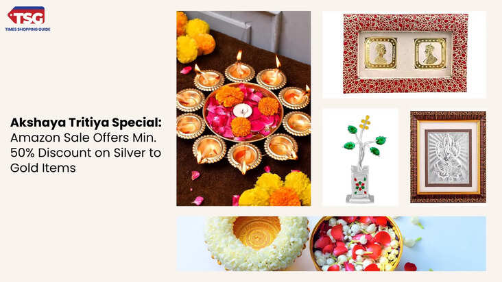 Akshaya Tritiya Special Amazon Sale Offers Min 50 Discount on Silver to Gold Items
