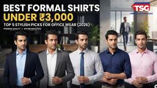 Best Formal Shirts for Men Under 3000