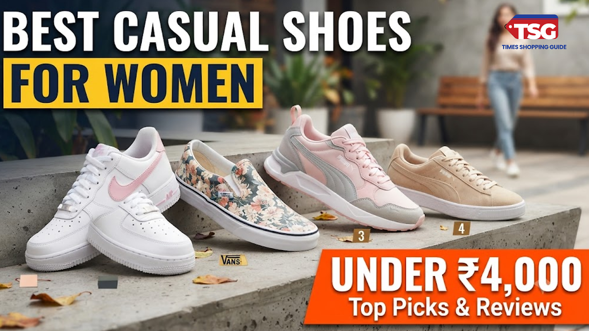 Best Casual Shoes for Women Under 4000